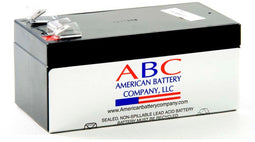 American Battery RBC35 - Vervangingscartridge - Lood-zuur 12V 3,2Ah - 66mm hoog