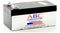 American Battery RBC35 - Vervangingscartridge - Lood-zuur 12V 3,2Ah - 66mm hoog
