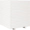 vidaXL - Plantenbak - 60x60x72 - cm - massief - grenenhout - wit