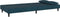 vidaXL - Slaapbank - 2-zits - met - 2 - kussens - fluweel - blauw