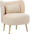 OTSBY II - Fauteuil - Beige - Bouclé
