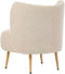 OTSBY II - Fauteuil - Beige - Bouclé