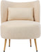 OTSBY II - Fauteuil - Beige - Bouclé