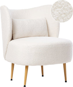 OTSBY II - Fauteuil - Wit - Bouclé