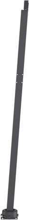 vidaXL - Luifel - vrijstaand - handmatig - uittrekbaar - 350x250 - cm - geel - en - wit