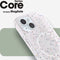 OtteBox Core Hoesje Geschikt voor iPhone 15 / 14 / 13 - Compatibel met MagSafe - Back Cover Gerecycled Materiaal - Sprinkles White