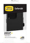 Otterbox Defender Case - Geschikt voor de iPhone 14 Pro - Zwart