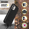 OtterBox Defender case voor Apple iPhone 12 Mini - Zwart