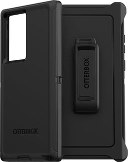 OtterBox Defender hoesje - Geschikt voor de Galaxy S22 Ultra - Zwart
