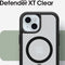 OtterBox Defender XT Case - Geschikt voor Apple iPhone 15 - MagSafe - Transparant - Zwart