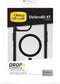 OtterBox Defender XT Case - Geschikt voor Apple iPhone 15 - MagSafe - Transparant - Zwart