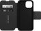 Otterbox - Geschikt voor iPhone 15 - Strada Case leren bookcase hoesje - Zwart + Lunso Screenprotector