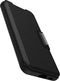 Otterbox - Geschikt voor Samsung Galaxy S23 Plus / S23+ - Strada Case leren bookcase hoesje - Zwart + Lunso Screenprotector