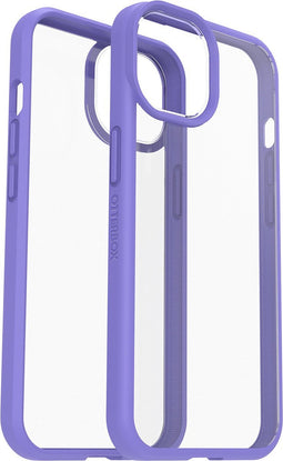OtterBox React hoesje - Geschikt voor iPhone 14 - Transparant/ Paars