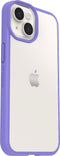 OtterBox React hoesje - Geschikt voor iPhone 14 - Transparant/ Paars
