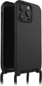 OtterBox React Necklace Apple iPhone 15 Plus Hoesje Koord Zwart