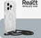 OtterBox React Necklace MagSafe geschikt voor iPhone 15 Pro Hoesje Koord Transparant