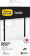 OtterBox React Samsung Galaxy S21 FE hoesje - Transparant/zwart