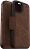 OtterBox Strada bookcase - Geschikt voor de iPhone 14 - Bruin - Leer
