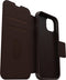 OtterBox Strada bookcase - Geschikt voor de iPhone 14 - Bruin - Leer