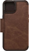 OtterBox Strada bookcase - Geschikt voor de iPhone 14 - Bruin - Leer