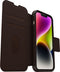 OtterBox Strada bookcase - Geschikt voor de iPhone 14 - Bruin - Leer