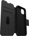 Otterbox Strada bookcase - Geschikt voor de iPhone 14 Plus - Zwart - Leer