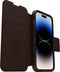 OtterBox Strada bookcase - Geschikt voor de iPhone 14 Pro hoesje - Bruin - leer