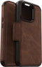 OtterBox Strada bookcase - Geschikt voor de iPhone 14 Pro Max hoesje - Bruin - Leer