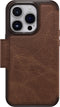 OtterBox Strada bookcase - Geschikt voor de iPhone 14 Pro Max hoesje - Bruin - Leer