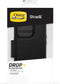 Otterbox Strada bookcase - Geschikt voor de iPhone 14 Pro - Zwart - Leer