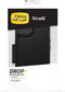 Otterbox Strada bookcase - Geschikt voor de iPhone 14 - Zwart - Leer