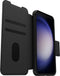 OtterBox Strada bookcase - Geschikt voor de Samsung Galaxy S23 - Leer - Zwart