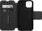 Otterbox Strada Case - Geschikt voor iPhone 14+ / 14 Plus leren bookcase hoesje - Zwart + Lunso Screenprotector