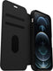 OtterBox Strada Folio hoesje - Geschikt voor de iPhone 13 Pro - Zwart - Leer