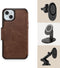 OtterBox Strada geschikt voor Apple iPhone 15 Plus Hoesje Echt Leer Book Case Bruin