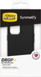 OtterBox symmetry case - Geschikt voor iPhone 12/iPhone 12 Pro - Zwart
