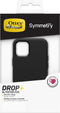 OtterBox symmetry case voor iPhone 12 mini - Zwart