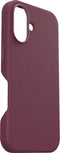 Otterbox Symmetry Geschikt voor iPhone 16 Cactus leren hoesje - magnetisch Backcover - Maroon Bells