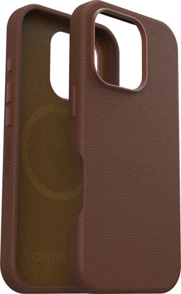 Otterbox Symmetry Geschikt voor iPhone 16 Pro Cactus leren hoesje - magnetisch Backcover - Rich Adobe