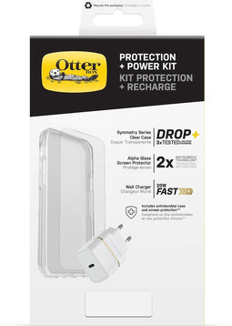 OtterBox Symmetry hoesje + Alpha Glass screenprotector + 20W Lader voor Apple iPhone 13 Pro