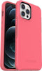 OtterBox Symmetry Plus hoesje met MagSafe geschikt voor Apple iPhone 12 Pro Max - Roze