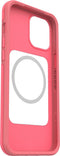 OtterBox Symmetry Plus hoesje met MagSafe geschikt voor Apple iPhone 12 Pro Max - Roze
