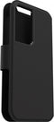 OtterBox Telefoonhoesje geschikt voor Samsung Galaxy S22 Hoesje | OtterBox Strada Via Bookcase | Pasjeshouder voor 1 Pasje | Telefoonhoesje voor Pinpas / OV Kaart / Rijbewijs - Zwart