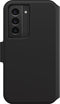 OtterBox Telefoonhoesje geschikt voor Samsung Galaxy S22 Hoesje | OtterBox Strada Via Bookcase | Pasjeshouder voor 1 Pasje | Telefoonhoesje voor Pinpas / OV Kaart / Rijbewijs - Zwart