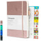 Ottergami Set van 2 Bullet Journal met stippen, A5 Notitieboek + Scrapbooking Sticker