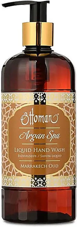 Ottoman Argan Spa Vloeibare Handzeep met pomp Marrakech Oud 400 ml