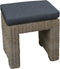 Ottone hocker 46x36 cm kobo Wicker HM02 Kobo - stof 239