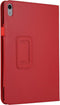 Lunso - Geschikt voor iPad 10 (2022) - Stand flip Bookcase hoes - Rood