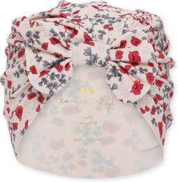 Konges Sløjd Poppy zwem turban 0/3 maand - UV hoed - Zonnehoed - Voor in het water - UV werend UPF 50+ - Voor Kinderen - 6-9 Maand - Maat 6-9 mnd